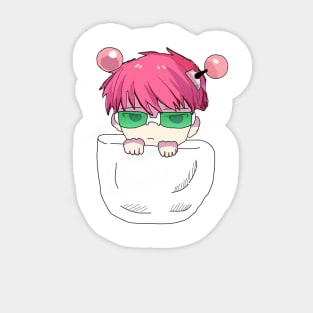 Saiki kusuo Pocket Sticker